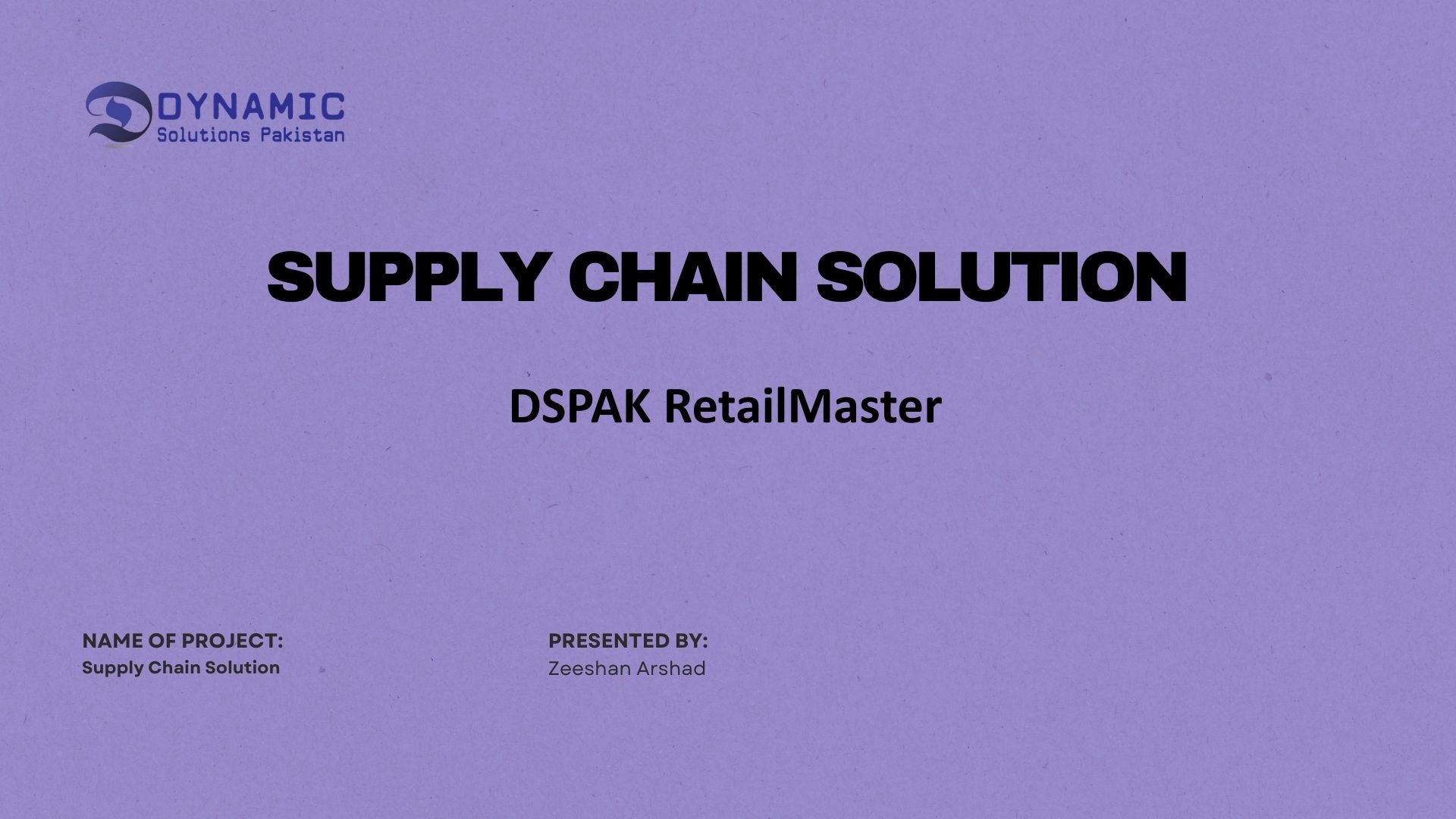DSPAK RetailMaster